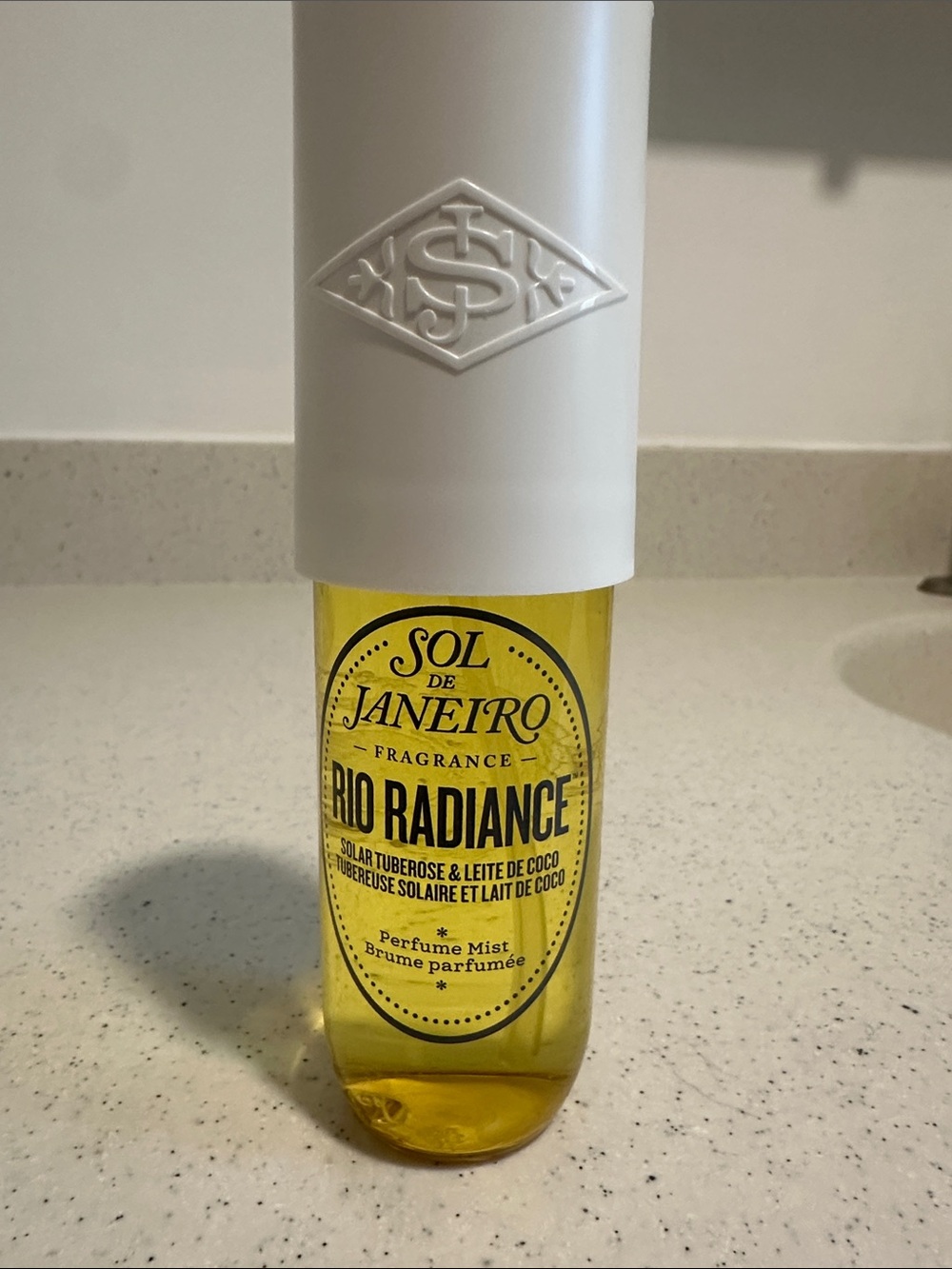 Sol de Janeiro Rio Radiance Fragrance Mist - Yellow and White Bottle